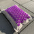 Side view of Dosha Mat Lavender Acupressure Pillow