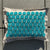 Overhead view of Dosha Mat Turquoise Acupressure Pillow